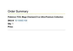 Pokemon TCG Mega Charizard X Ex Ultra Premium Collection ✅CONFIRMED PRESALE✅ - Image 2