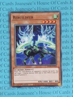 BODE-EN094 Rebuildeer Yu-Gi-Oh Card 1st Edition New - Image 1