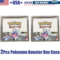 2Pcs Pokemon Magnetic Booster Box Acrylic Case! Pokemon Card Protective US STOCK - Image 1
