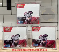 3Pcs Pokemon Magnetic Booster Box Acrylic Case! Pokemon Card Protective Display! - Image 4