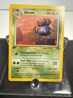 1999 Pokemon Jungle 1st Edition Gloom Card 37/64 - Image 2