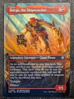Dargo, the Shipwrecker - Borderless - LCI Special Guest (MTG) - Image 1