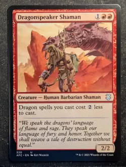 Dragonspeaker Shaman - Commander: AITFR (MTG) - Image 1