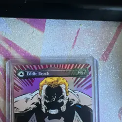 Venom, Lethal Protector/Eddie Brock MTG Spider-Man Mythic Borderless Foil #233 - Image 5