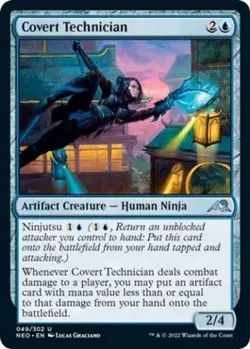 Covert Technician - Near Mint MTG Kamigawa: Neon Dynasty - Image 1