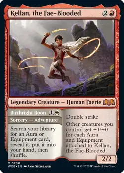 MTG Wilds of Eldraine - Kellan, the Fae-Blooded - Image 1