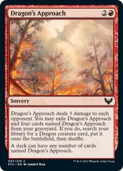 MTG Strixhaven: School of Mages - Dragon's Approach - Image 1