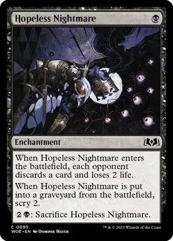 MTG Wilds of Eldraine - Hopeless Nightmare - Image 1