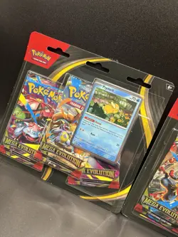 Pokemon TCG Mega Evolution Three Pack Blister X2 Psyduck IN HAND 🔥 - Image 3