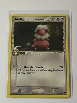 Flaaffy 30/101 Delta Species Dragon Frontiers Uncommon Normal Pokemon TCG Clay - Image 1