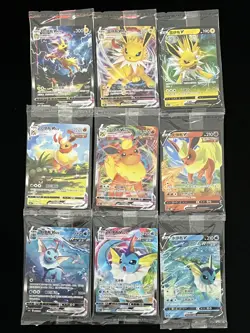 Pokemon TCG S-Chinese Jolteon Flareon Vaporeon VMAX V Sealed Lot 9 -TXNG - Image 1