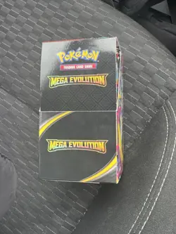 Pokemon TCG Mega Evolution Half Booster Box UNSEALED (18 packs) FREE DELIVERY - Image 1