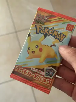 2025 Pokemon McDonald’s Promo Pack 2 Cards Sealed Pikachu 020/M-P JAP 🔥💥🔝​ - Image 4