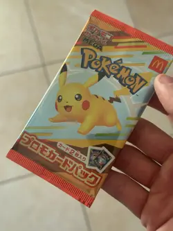 2025 Pokemon McDonald’s Promo Pack 2 Cards Sealed Pikachu 020/M-P JAP 🔥💥🔝​ - Image 5