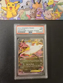Pokemon Latias EX 85/116 Ultra Rare Plasma Power 2014 World Championship PSA 9 - Image 1