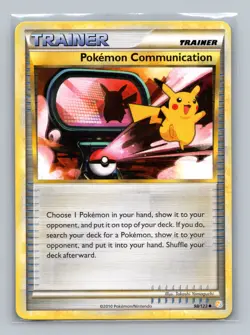 Pokemon TCG Pokemon Communication 98/123 HeartGold SoulSilver Normal LP - Image 1