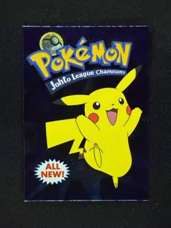 2001 Topps Pokemon Topps Johto League Champions Holo Foil Checklist - Image 1