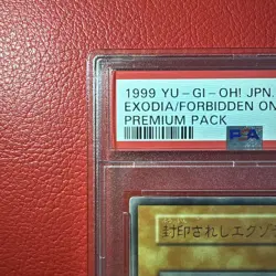 YuGiOh OCG Exodia the Forbidden One UR Premium Pack 1 PSA10 Ultra Rare Card - Image 3