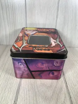 Naruto Unstoppable Force Trading Card Game Collectible Tin Only 2002 #2 Of 3 - Image 2