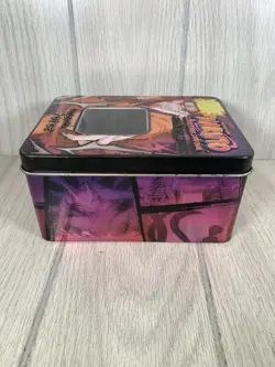 Naruto Unstoppable Force Trading Card Game Collectible Tin Only 2002 #2 Of 3 - Image 3