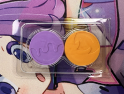 ✨1c Start✨ Poison + Fire Damage Pokemon Trading Card Game Counter Coins 💝 - Image 4