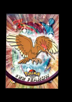 Fearow : 1999 Topps Pokemon TV Animation Black Logo Card #22 + Fast FREE Ship - Image 1
