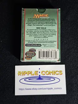 MtG 7th Edition Way Wild Deck Factory Sealed - Image 2