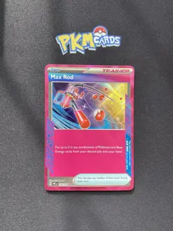 Pokemon TCG Max Rod Prismatic Evolutions 116/131 Ace Spec LP. - Image 1