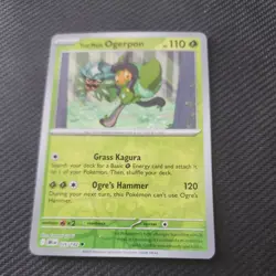 Teal Mask Ogerpon 26/182 Pokemon TCG Sv10: Destined Rivals Reverse Holo - Image 1