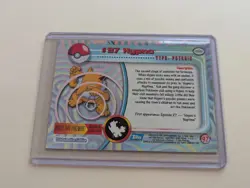 2000 Pokemon HYPNO #97 Topps Blue Logo 1st Ed TV Animation NM - Image 2