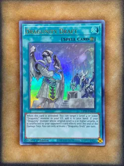 Yugioh Dragunity Draft GFTP-EN039 Ultra Rare 1st Ed NM - Image 1