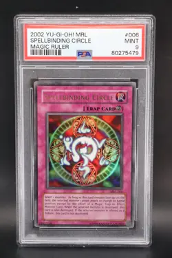Spellbinding Circle PSA 9 MINT MRL-006 Magic Ruler-Unlimited Edition - Image 1