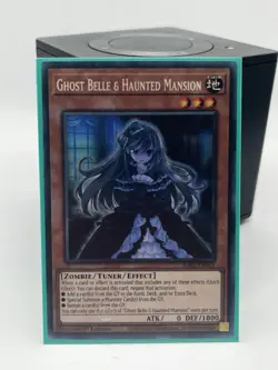 Ghost Belle & Haunted Mansion Yu-Gi-Oh! RA01-EN011 1st Collector's Rare - Image 1