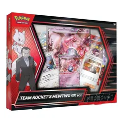Pokemon TCG Cards Team Rocket's Mewtwo Ex Box New Sealed - Image 1