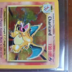 Charizard 4/102 Base Set Holo Rare Vintage 1999 WOTC Pokemon Card TCG Scratches - Image 4