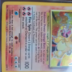 Charizard 4/102 Base Set Holo Rare Vintage 1999 WOTC Pokemon Card TCG Scratches - Image 5