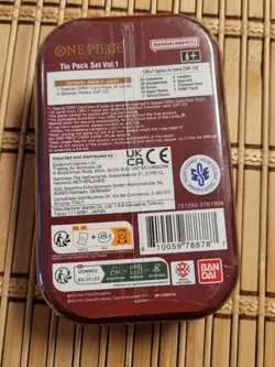 [New, Sealed] One Piece Card Game Tin Pack Vol. 1 - Image 4