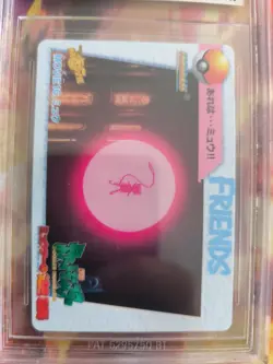 Pokemon Card Japanese Carddass Vending Anime BGS Beckett 8.5 Mew Movie #16 - Image 3