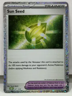 Sun Seed 027/034 Black Star Promo Classic Collection - Pokemon Card Near Mint - Image 1