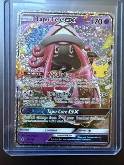 Tapu Lele GX 60/145 Celebrations Classic Set Pokemon Holo Foil Rare NM Card TCG - Image 1