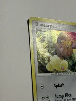 MP Buneary DP06 Promo Diamond & Pearl Holo Pokemon card English - Image 3