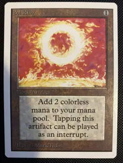 English - MTG Sol Ring - NM - Unlimited Edition - Image 1