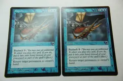 MTG Capsize x2- -Tempest-Lightly Played - Image 1