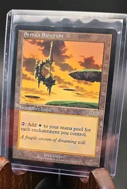 Serra's Sanctum Urza's Saga MTG Regular Lightly Played - Image 3