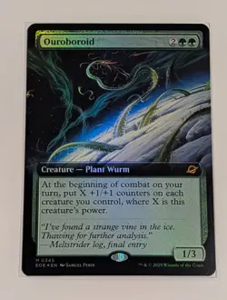 OUROBOROID Extended Art Foil Edge of Eternities Pack Fresh Mint MTG - Image 1