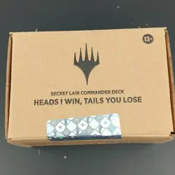 MTG Magic The Gathering - HEADS I WIN, TAILS YOU LOSE - Sealed Secret Lair Deck - Image 1