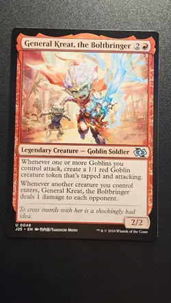 General Kreat, the Boltbringer (Anime) Foundations Jumpstart Regular - Image 1