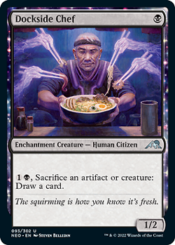 MTG - Dockside Chef, Kamigawa: Neon Dynasty - Image 1