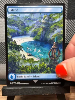MTG TCG: Island 298 (Full Art), Final Fantasy - Image 1