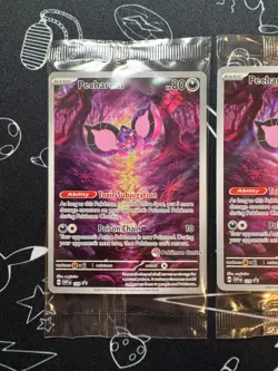 Shrouded Fable Pecharunt Pokemon Center Stamped SVP 129 + Normal Promo SEALED - Image 2